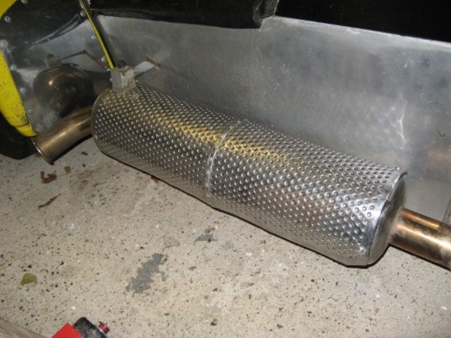 F27 silencer heatshield